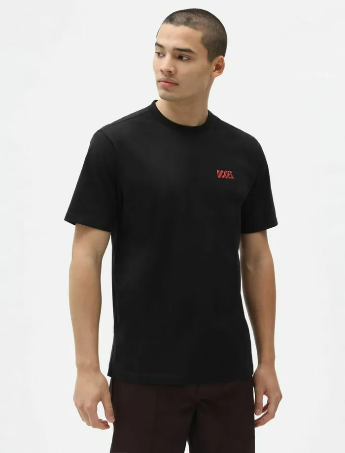 Men TShirts Dickies Storden Short Sleeve TShirt Black