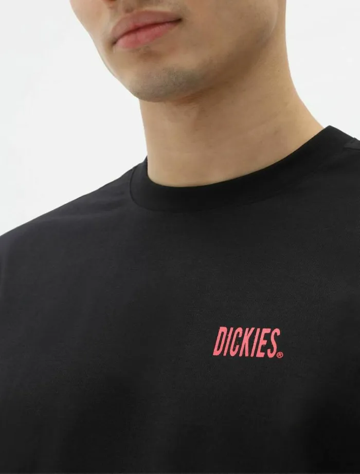 Men TShirts Dickies Storden Short Sleeve TShirt Black
