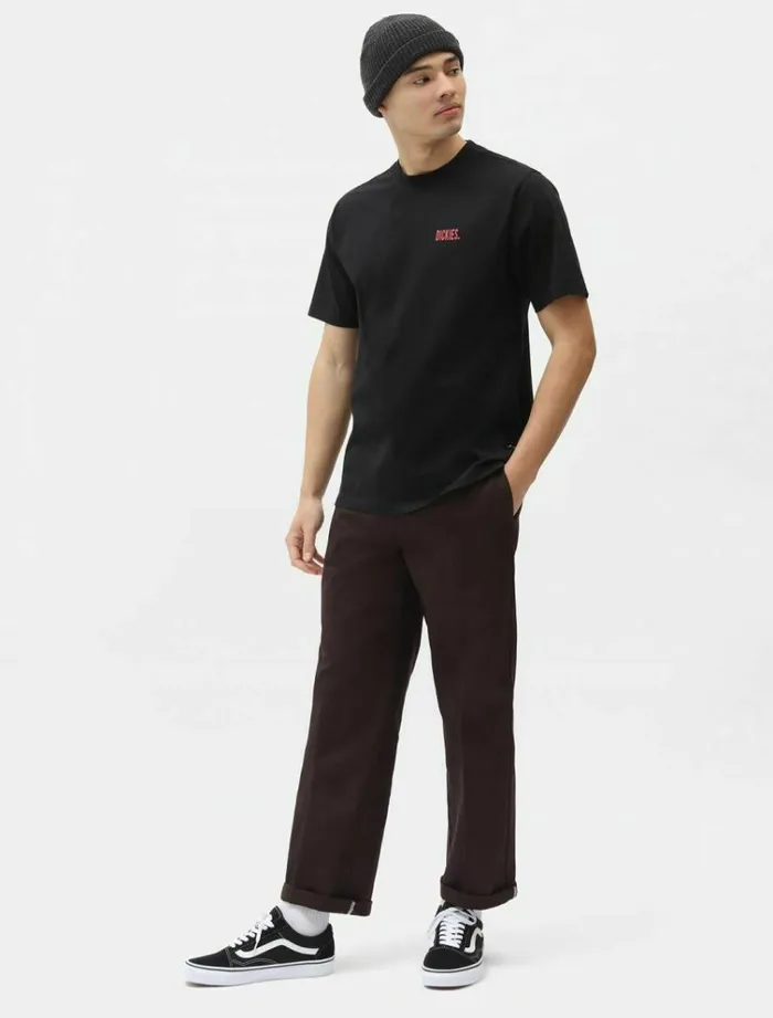 Men TShirts Dickies Storden Short Sleeve TShirt Black
