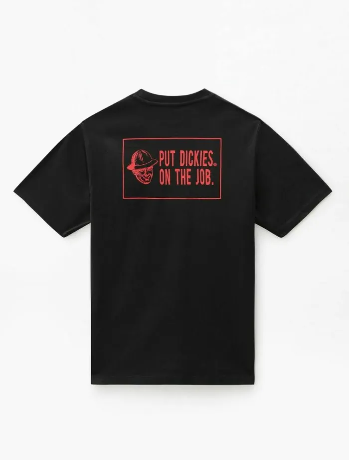 Men TShirts Dickies Storden Short Sleeve TShirt Black