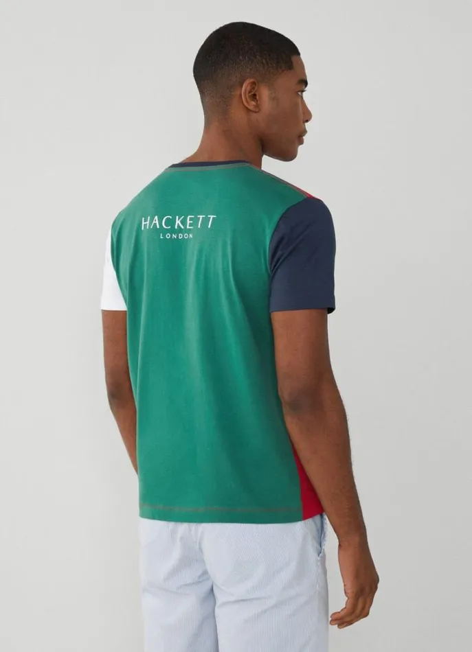 Men Tshirts Hackett London Classic Fit Heritage TShirt Red