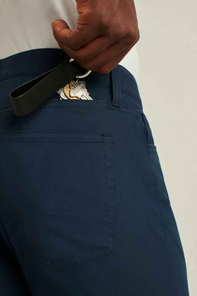 Men Tech 5Pocket Navy Bonobos Joggers and Athleisure