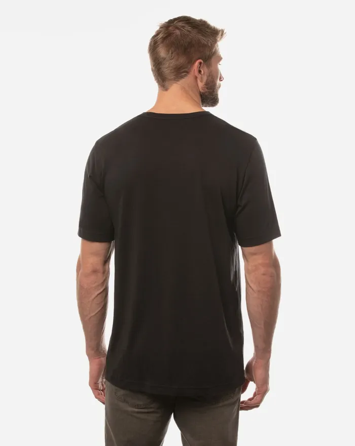 Men Tees TravisMathew THE LAKES 20 TEE Black