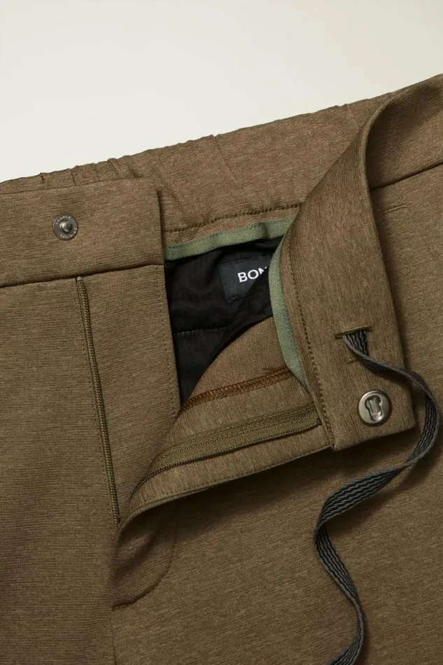 Men The All Week Flex Pant Heather Maple Bark Bonobos Joggers and Athleisure