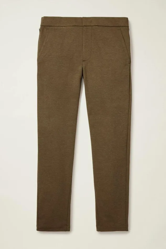 Men The All Week Flex Pant Heather Maple Bark Bonobos Joggers and Athleisure