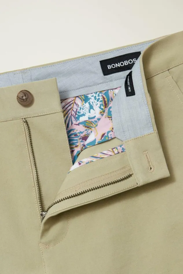 Men The Chino Short 20 Elm Green Bonobos Chino Shorts