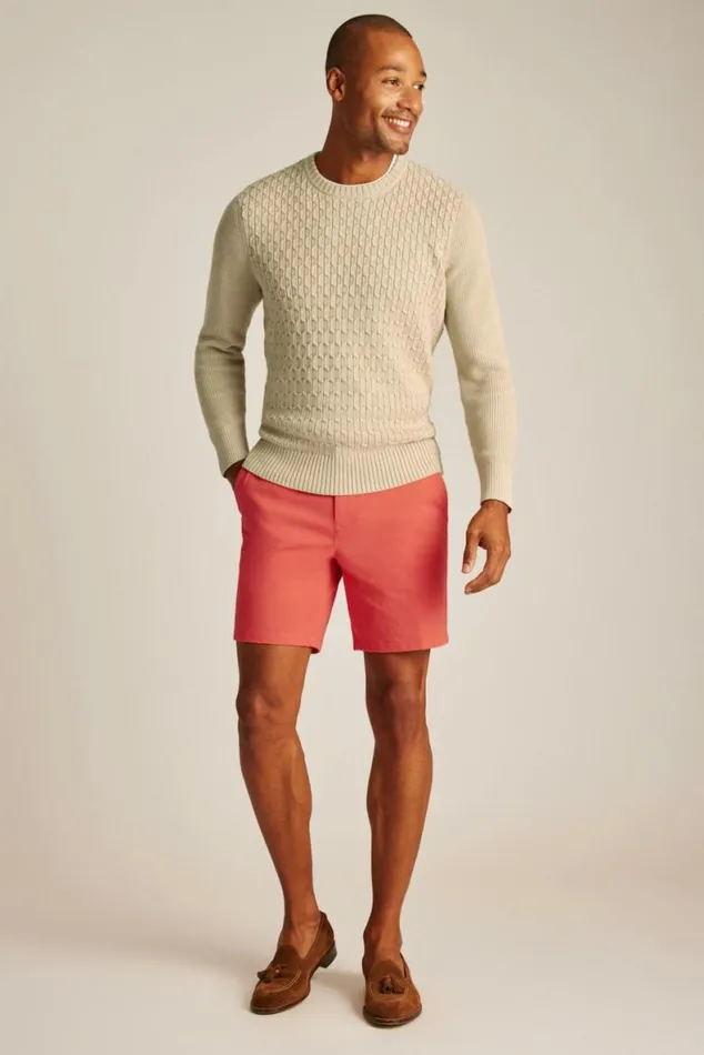 Men The Chino Short 20 Spiced Coral Bonobos Chino Shorts