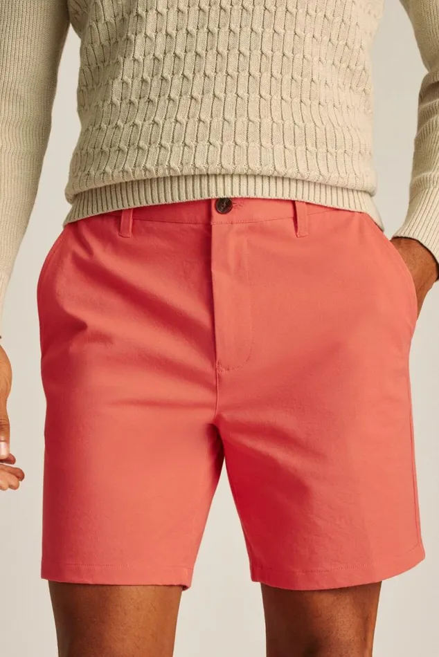 Men The Chino Short 20 Spiced Coral Bonobos Chino Shorts
