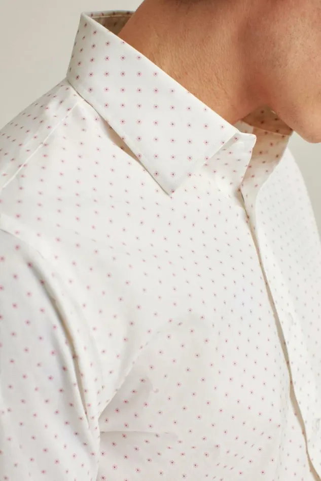 Men The Desk To Dinner Shirt Pink Jackson Floral Bonobos Business Casual Shirts