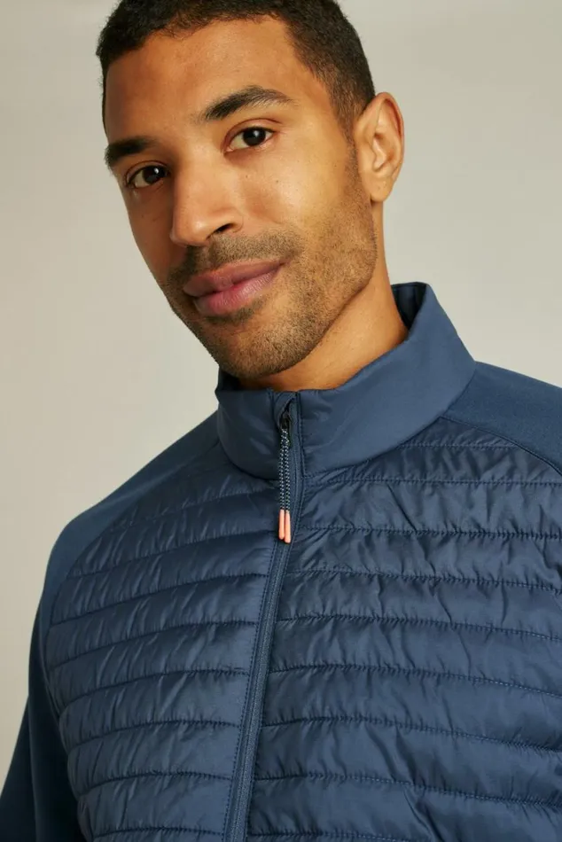 Men The Lightweight Hybrid Jacket Naval Blue Bonobos Jackets and Coats