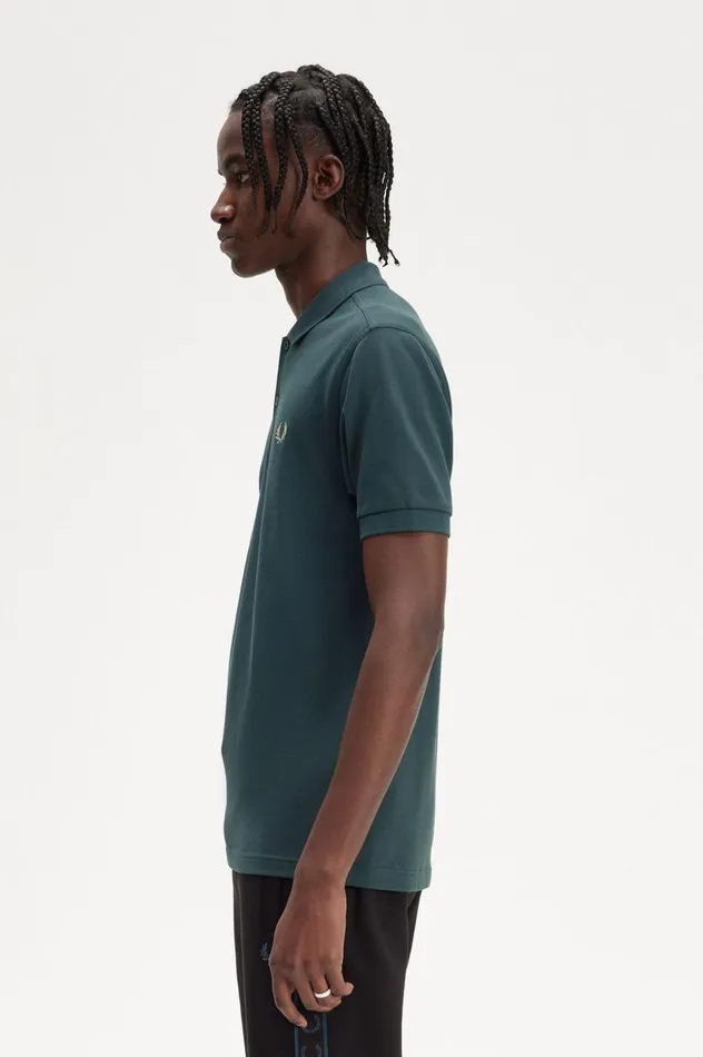Men The ShirtM6000 Petrol Bluelight Oyster Fred Perry The Fred Perry Shirt