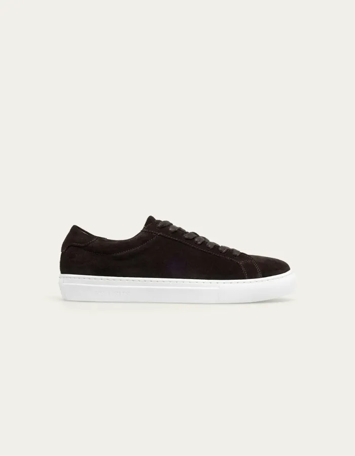 Men Theodor Suede Sneaker 8211 Coffee Brown Les Deux Shoes