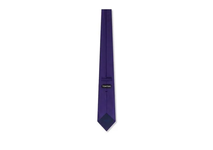 Men Ties and Bow Ties Tom Ford Solid Twill Tie Grape Men Ties and Bow Ties Tom Ford Solid Twill Tie Grape