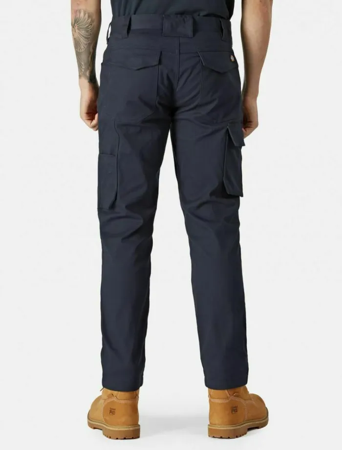 Men Trousers Dickies Lead In Flex Trousers Navy Blue