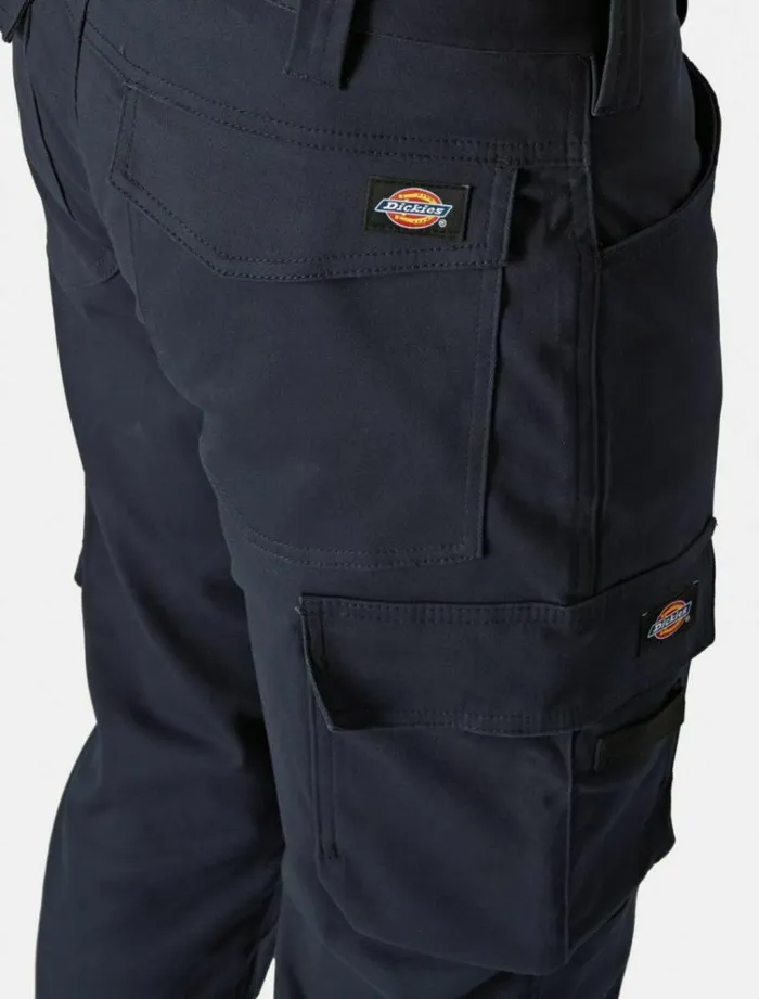 Men Trousers Dickies Lead In Flex Trousers Navy Blue