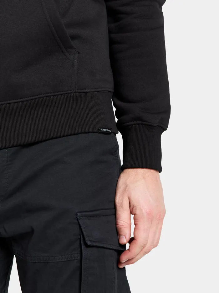 Men Ven FullZip Black Didriksons Hoodies and Sweatshirts