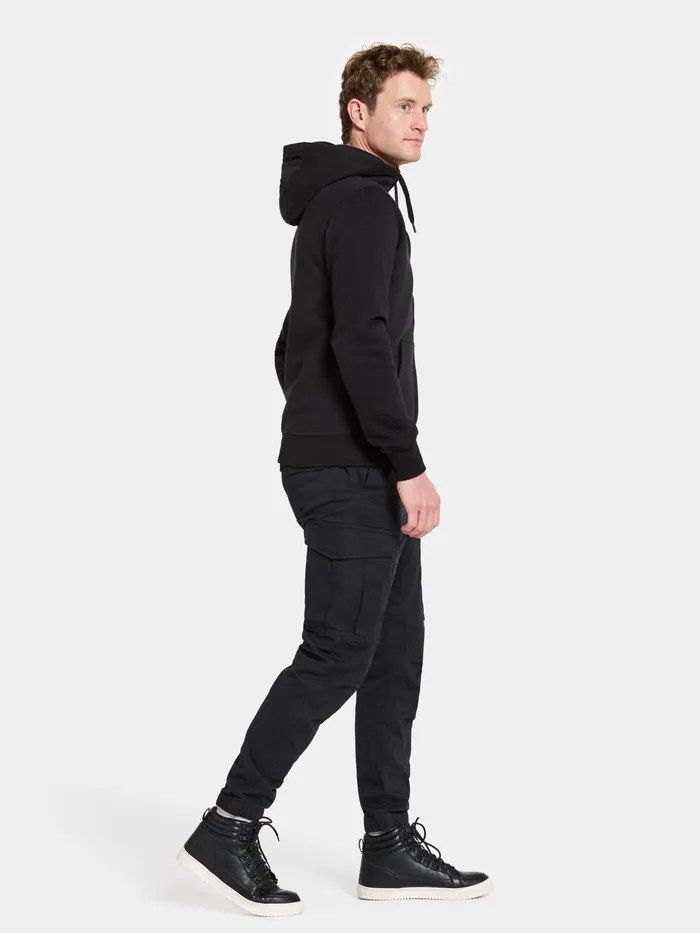 Men Ven FullZip Black Didriksons Hoodies and Sweatshirts