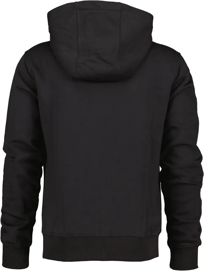 Men Ven FullZip Black Didriksons Hoodies and Sweatshirts