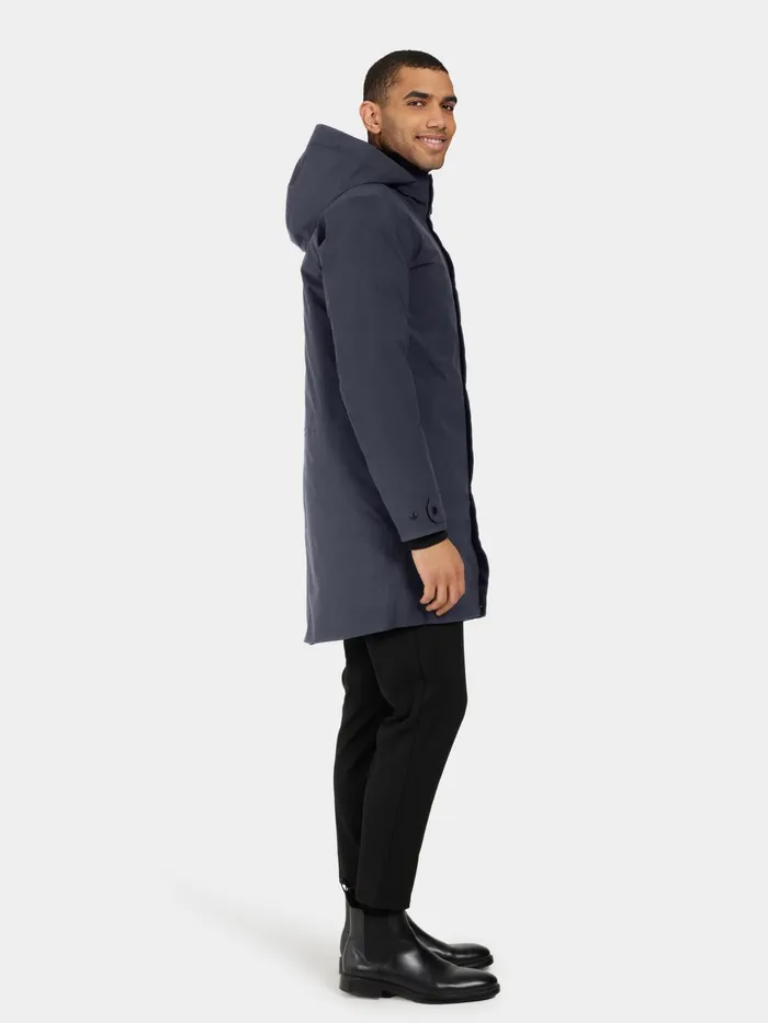 Men Viktor Parka Dark Night Blue Didriksons Autumn Jackets