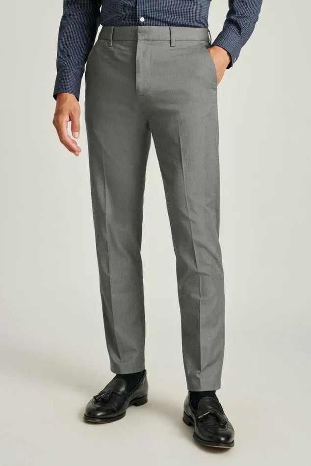 Men Weekday Warrior Dress Pants Tuesday Charcoal Yarn Dye Bonobos Dress Pants