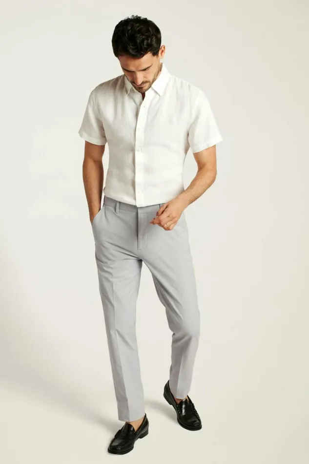 Men Weekday Warrior Dress Pants Tuesday Grey Houndstooth Bonobos Dress Pants