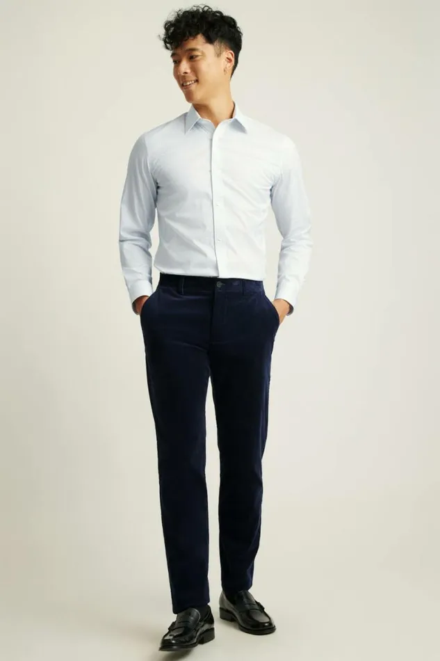 Men Weekday Warrior Dress Shirt Lake Blues Dot Bonobos Business Casual Shirts