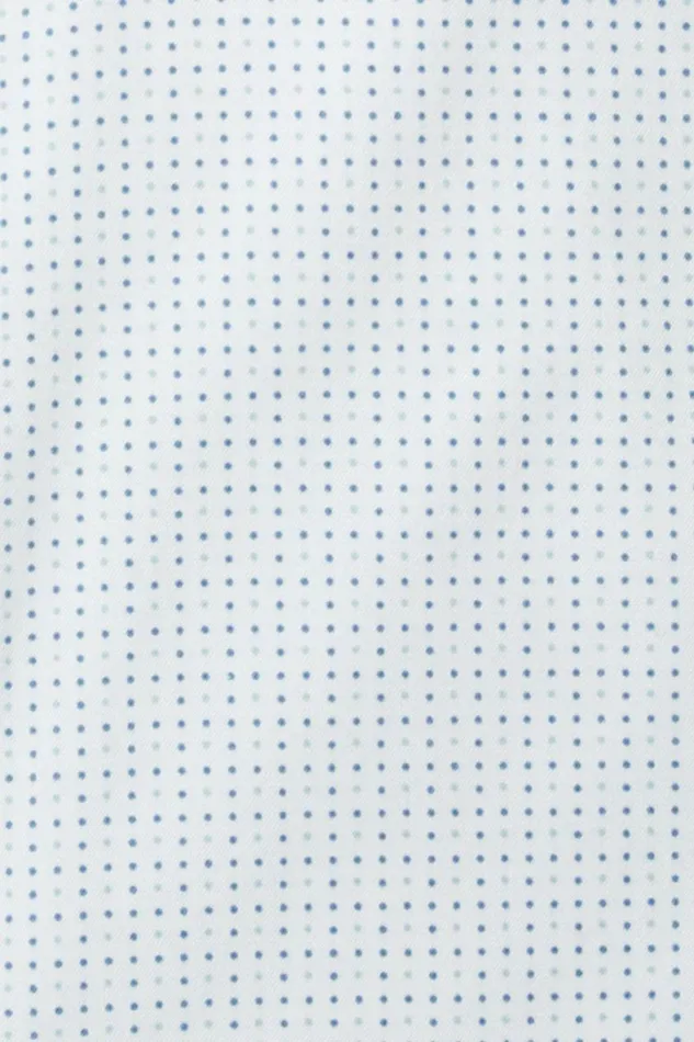 Men Weekday Warrior Dress Shirt Lake Blues Dot Bonobos Business Casual Shirts