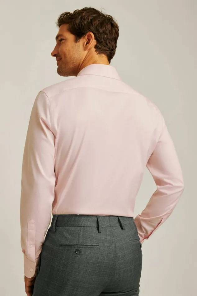 Men Weekday Warrior Dress Shirt Pink Micro Houndstooth Bonobos Business Casual Shirts