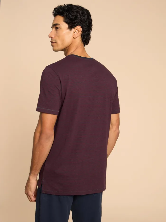 Men White Stuff Clothing Abersoch SS Stripe Tee