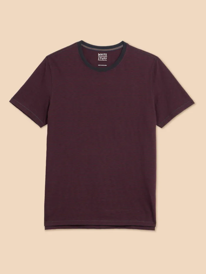 Men White Stuff Clothing Abersoch SS Stripe Tee
