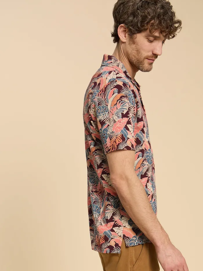 Men White Stuff Clothing Floral Printed Polo Men White Stuff Clothing Floral Printed Polo