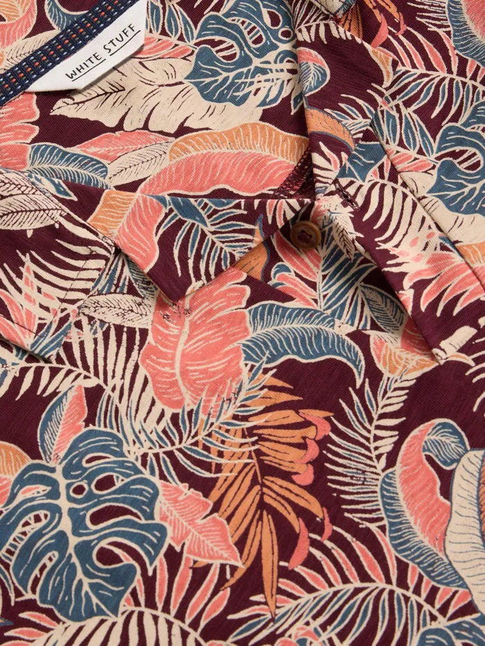 Men White Stuff Clothing Floral Printed Polo Men White Stuff Clothing Floral Printed Polo