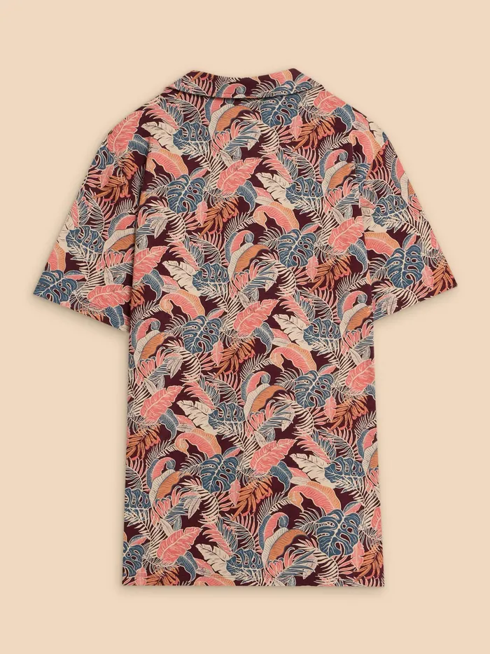 Men White Stuff Clothing Floral Printed Polo Men White Stuff Clothing Floral Printed Polo