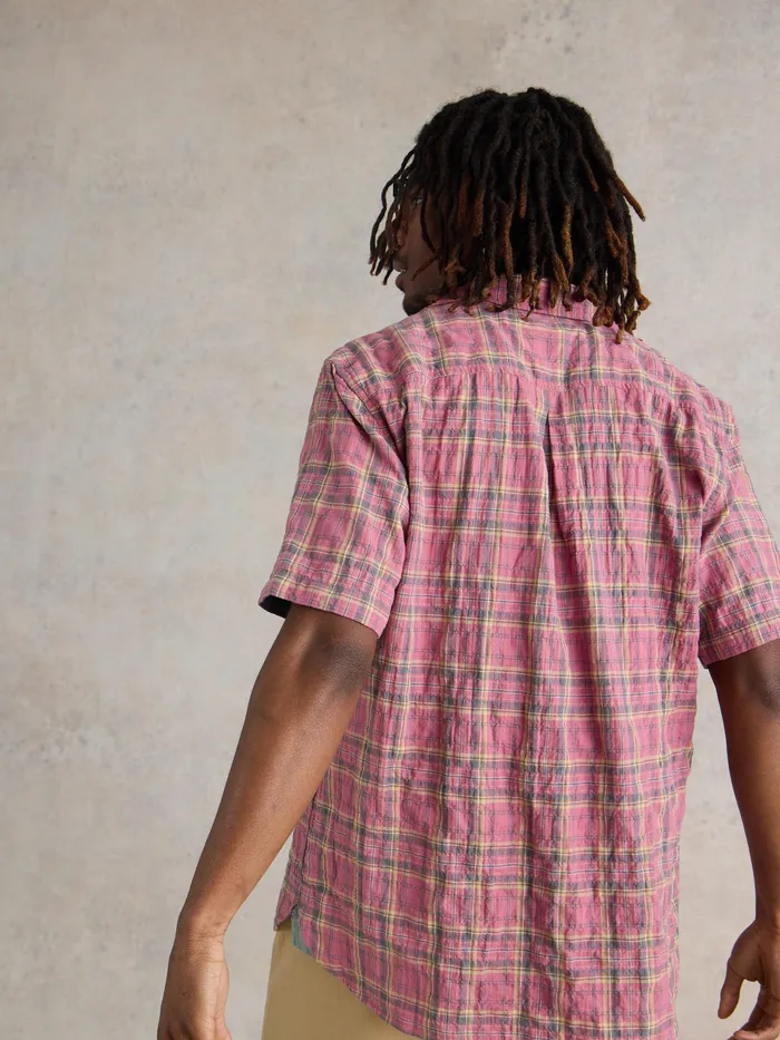 Men White Stuff Clothing Madras Check SS Shirt Men White Stuff Clothing Madras Check SS Shirt