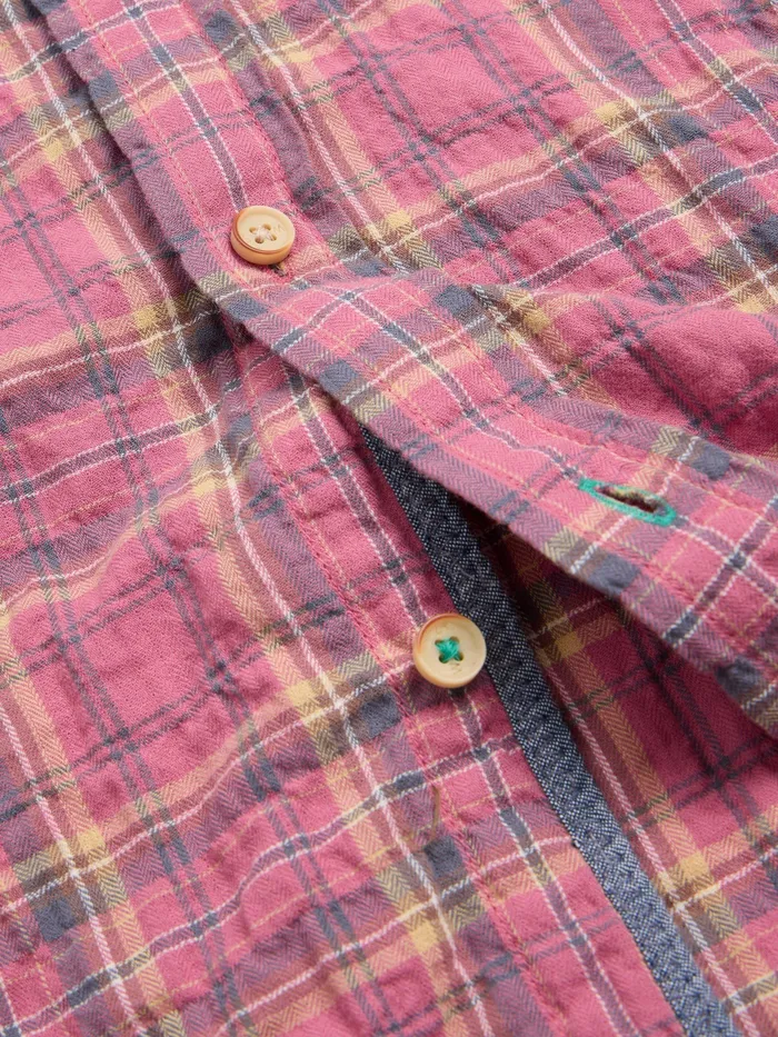 Men White Stuff Clothing Madras Check SS Shirt Men White Stuff Clothing Madras Check SS Shirt