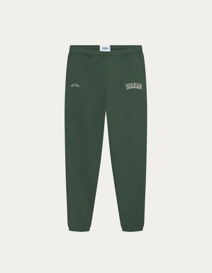 Men Yale Sweatpants 8211 Duffel Bag GreenBlack Les Deux Pants