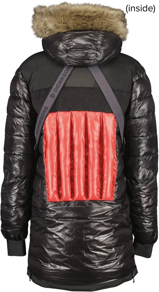 Men Zeus Parka Black Didriksons Autumn Jackets