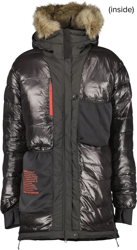 Men Zeus Parka Black Didriksons Autumn Jackets