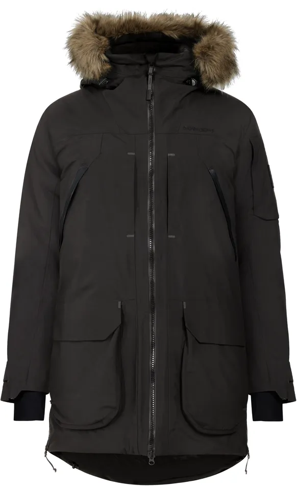 Men Zeus Parka Black Didriksons Autumn Jackets