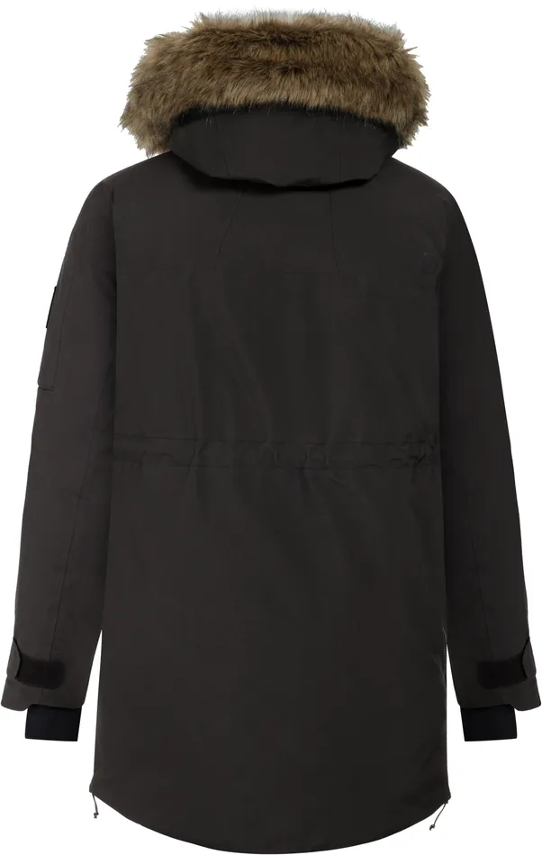 Men Zeus Parka Black Didriksons Autumn Jackets