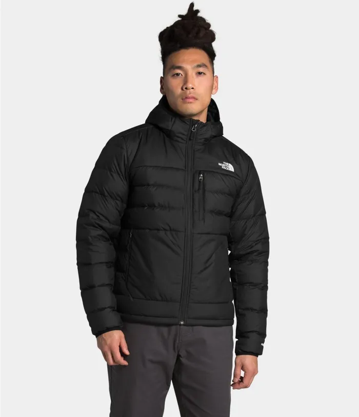 Mens Aconcagua 2 Hoodie Tnf Black The North Face Insulated and Down Jackets