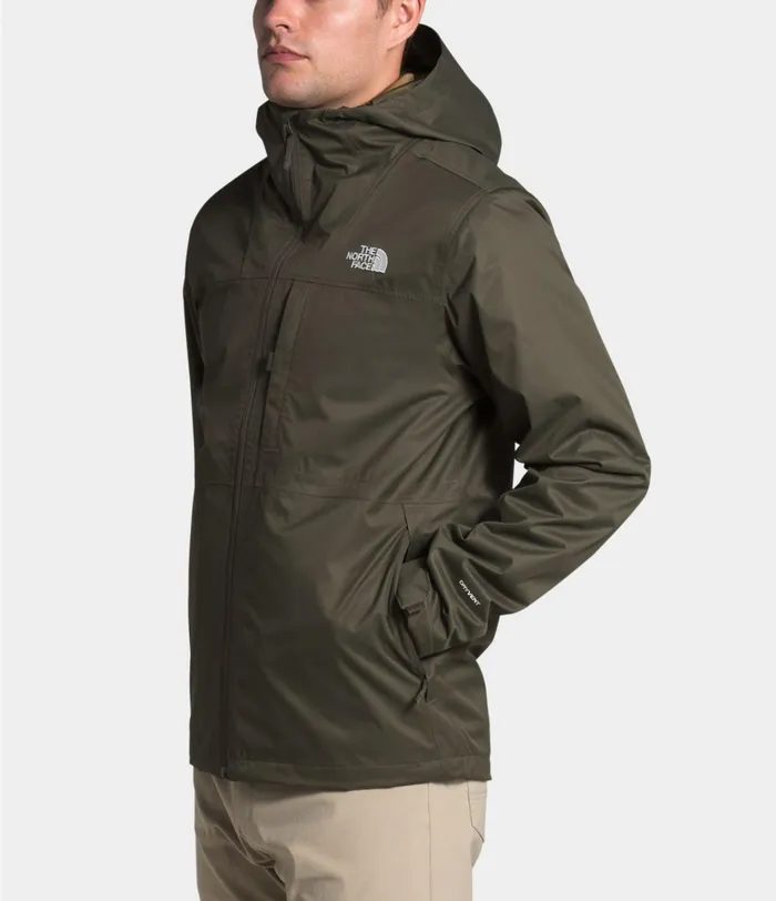 Mens Arrowood Triclimate Jacket New Taupe Greenutility Brown The North Face Insulated and Down Jackets