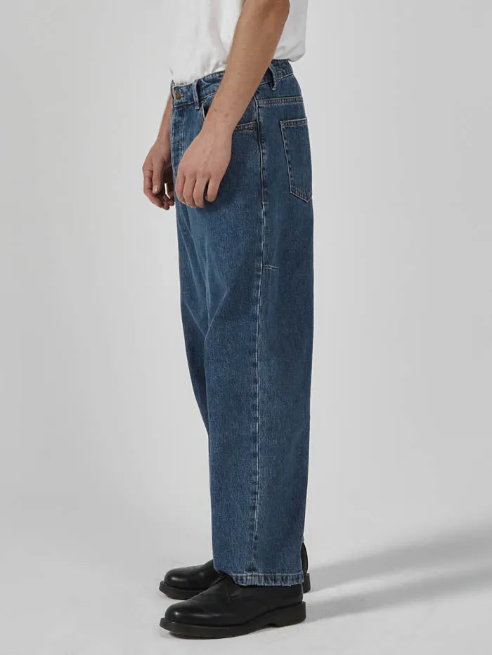 Mens Big Slacker Denim Jean Highway Blue Thrills Denim