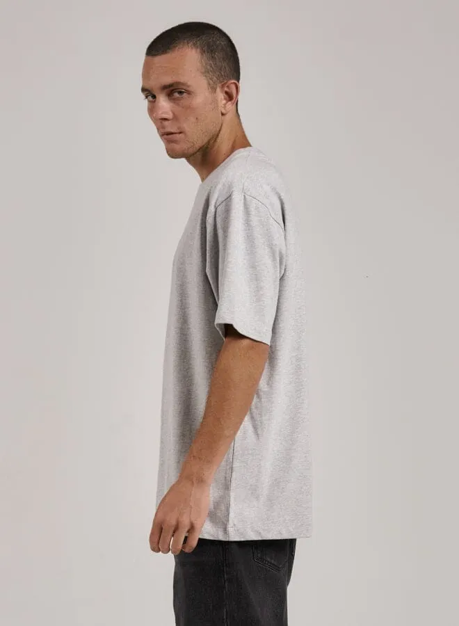 Mens Coat Of Oversize Fit Tee Snow Marle Thrills Tees and Tank Tops