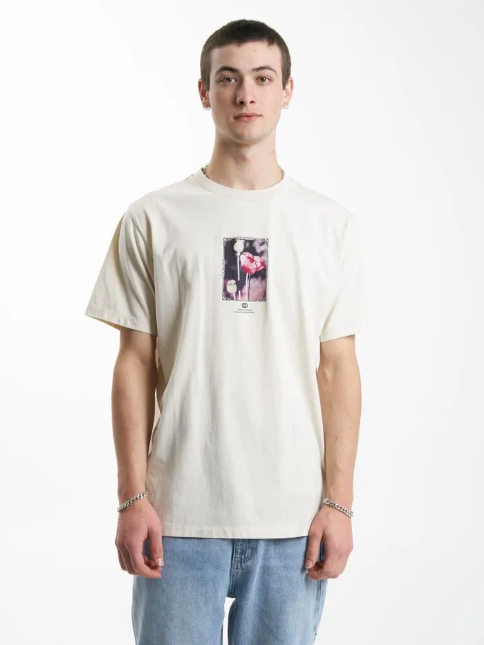 Mens Cortex Merch Fit Tee Heritage White Thrills Tees and Tank Tops