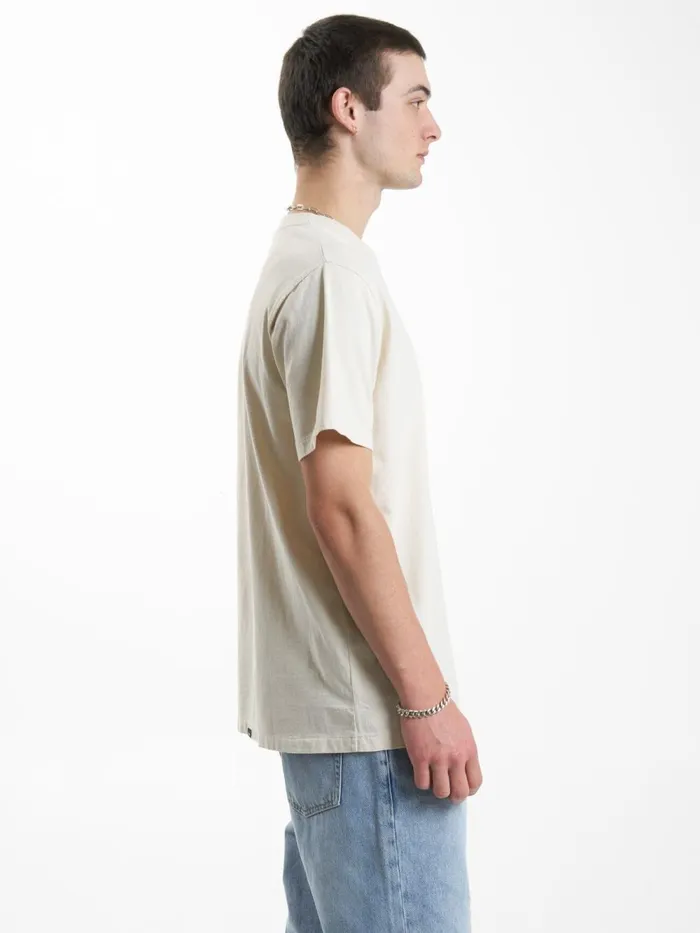 Mens Cortex Merch Fit Tee Heritage White Thrills Tees and Tank Tops