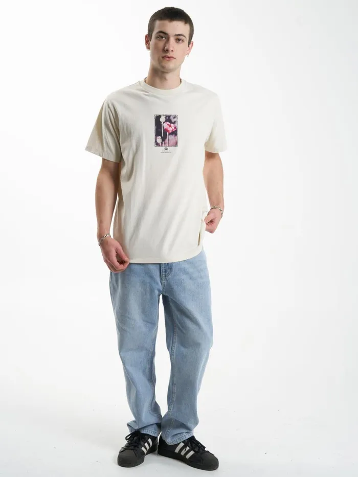 Mens Cortex Merch Fit Tee Heritage White Thrills Tees and Tank Tops