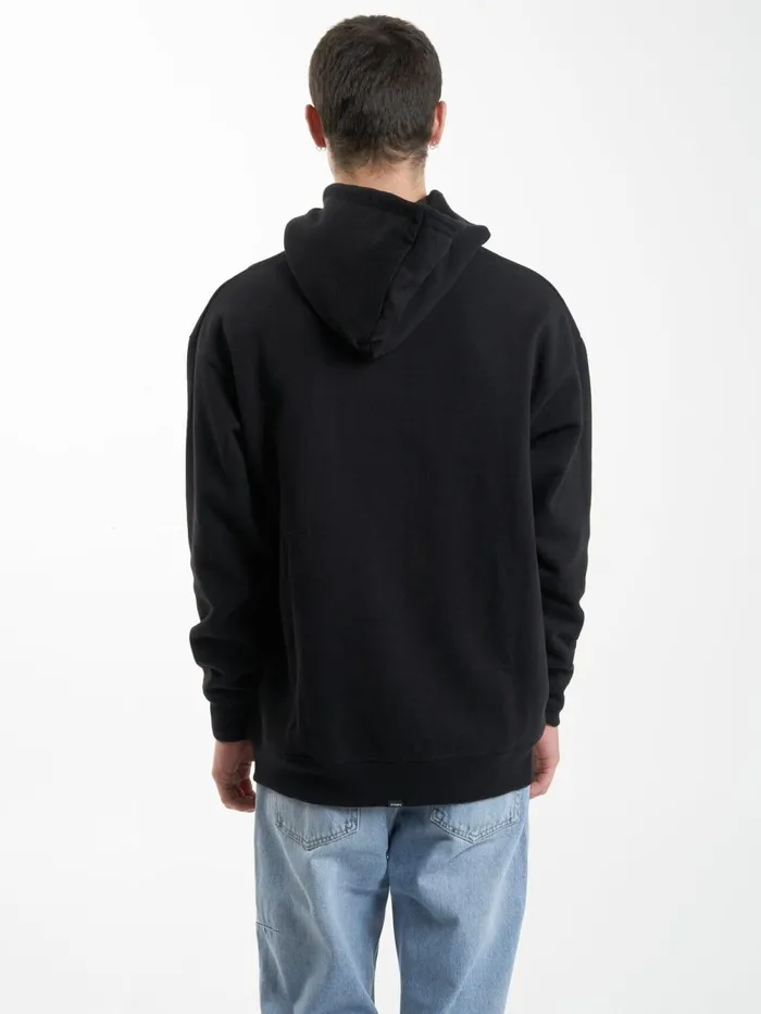Mens Cortex Zip Hood Fleece Black Thrills Sweaters and Fleece