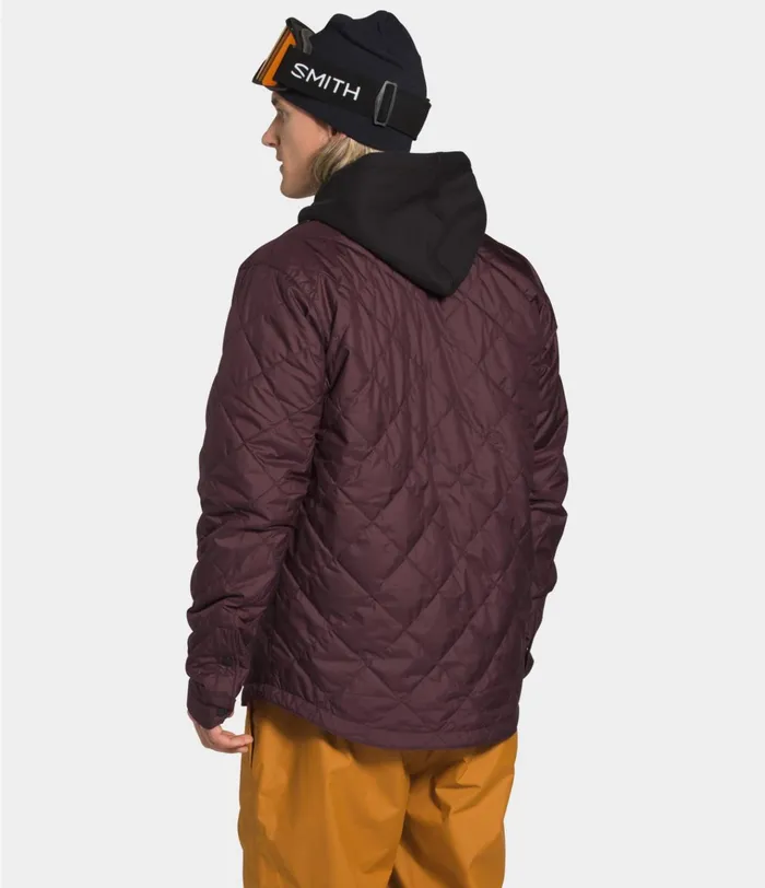Mens Fort Point Insulated Flannel Root Browntimber Tan Plaid The North Face Snow