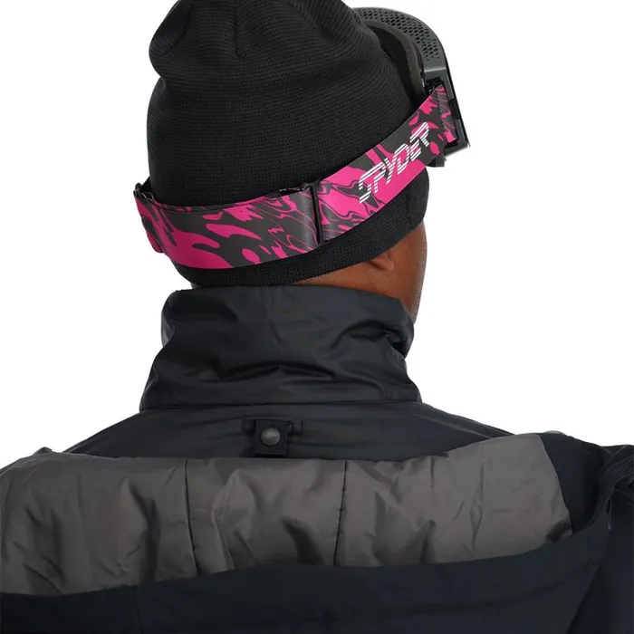 Mens Grand 3 In 1 Black Spyder Insulated